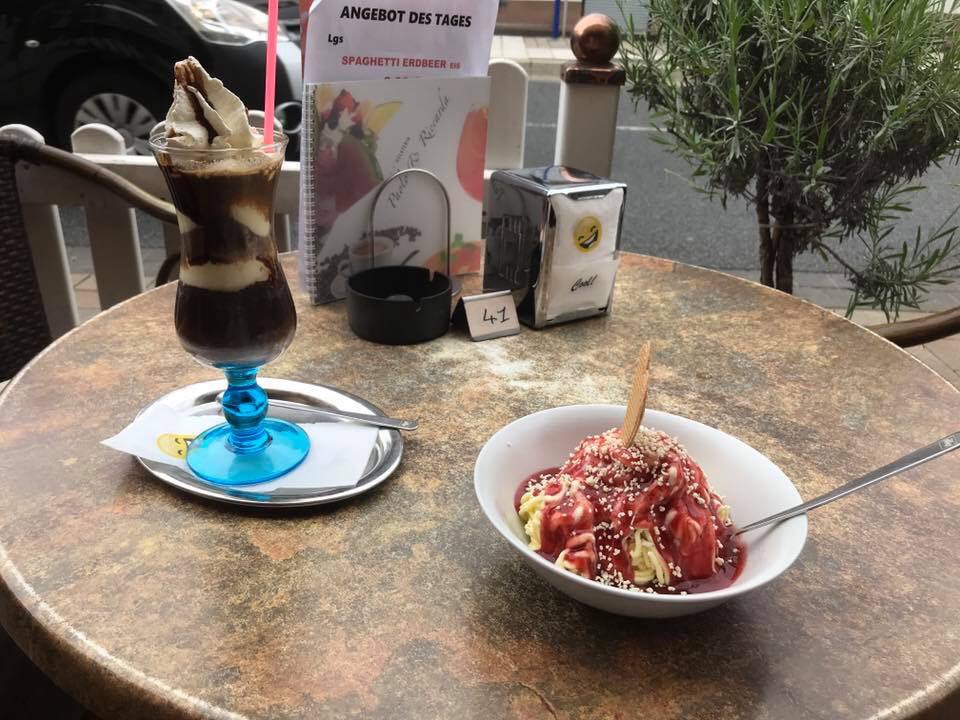 Spaghetti-eis